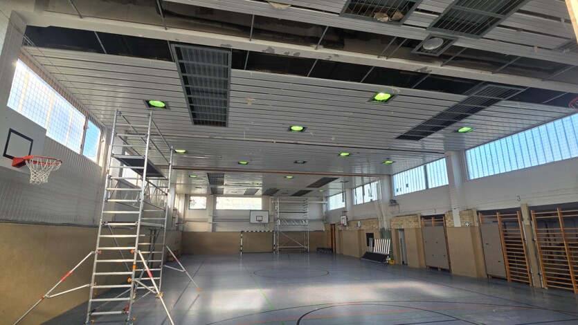 Gutachten Spannbetonbinder - Innenansicht Turnhalle Gutachten Spannbetonbinder - Innenansicht Turnhalle