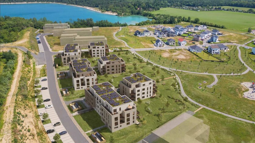 Florag&auml;rten &Uuml;bersicht Baufelder (Quelle: CYCLE ZERO VISUAL GMBH im Auftrag der BUWOG)