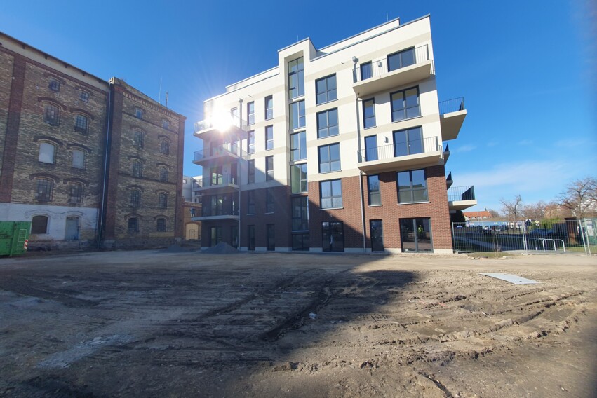 Walzenmühle - Aussenansicht Neubau 1 Walzenmühle - Aussenansicht Neubau 1