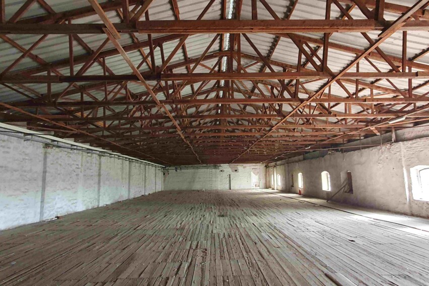 Walzenm&uuml;hle - Innenansicht Bestand Dach