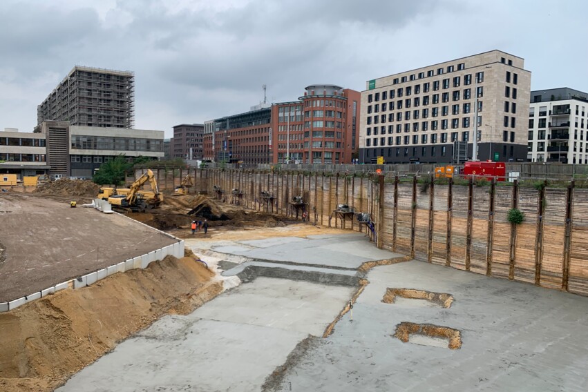 Johannistor - Baugrube