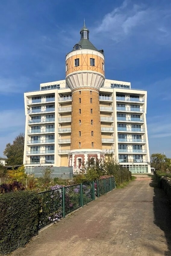 Wasserturm Delitzsch - Aussenansicht