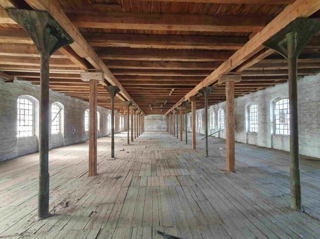 Walzenm&uuml;hle - Innenansicht Bestand 2