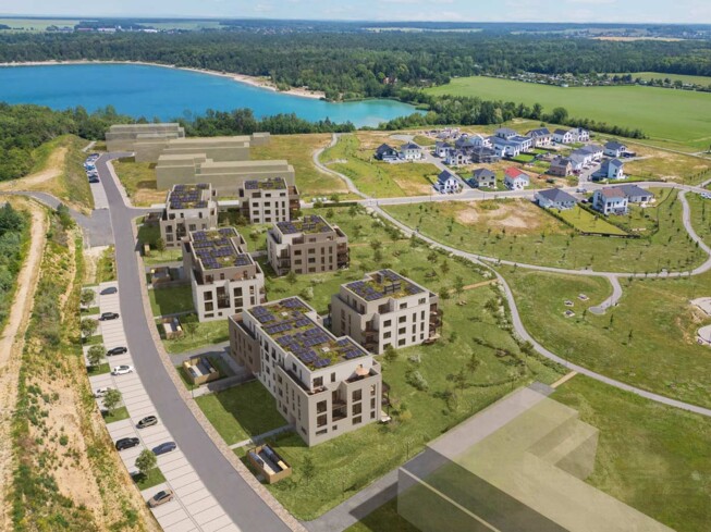 Florag&auml;rten &Uuml;bersicht Baufelder (Quelle: CYCLE ZERO VISUAL GMBH im Auftrag der BUWOG)